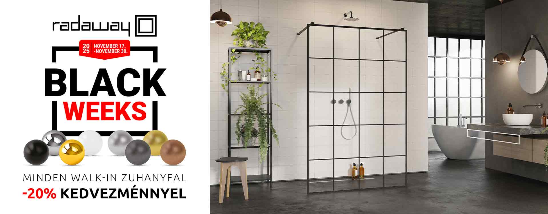 Radaway Black Weeks 2025