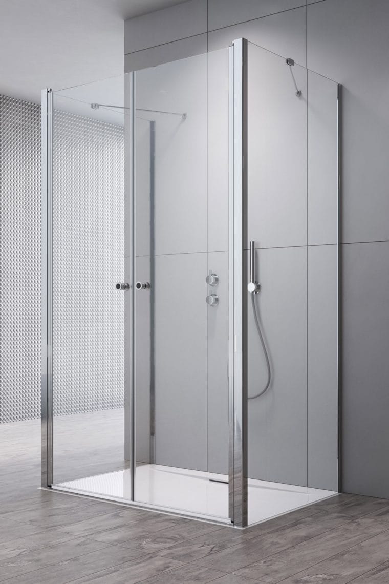 Eos II DWD+S szögletes zuhanykabin