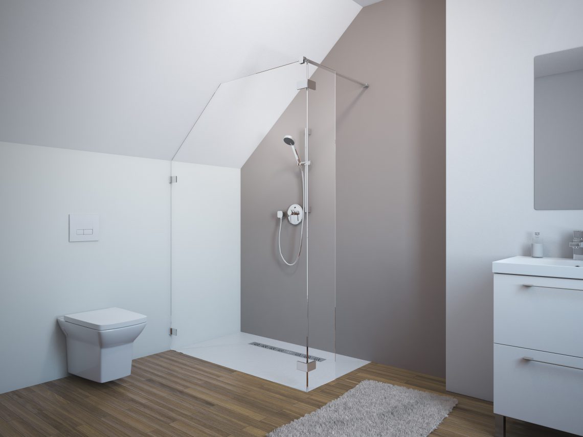 Egyedi Euphoria Walk-in zuhanyfal