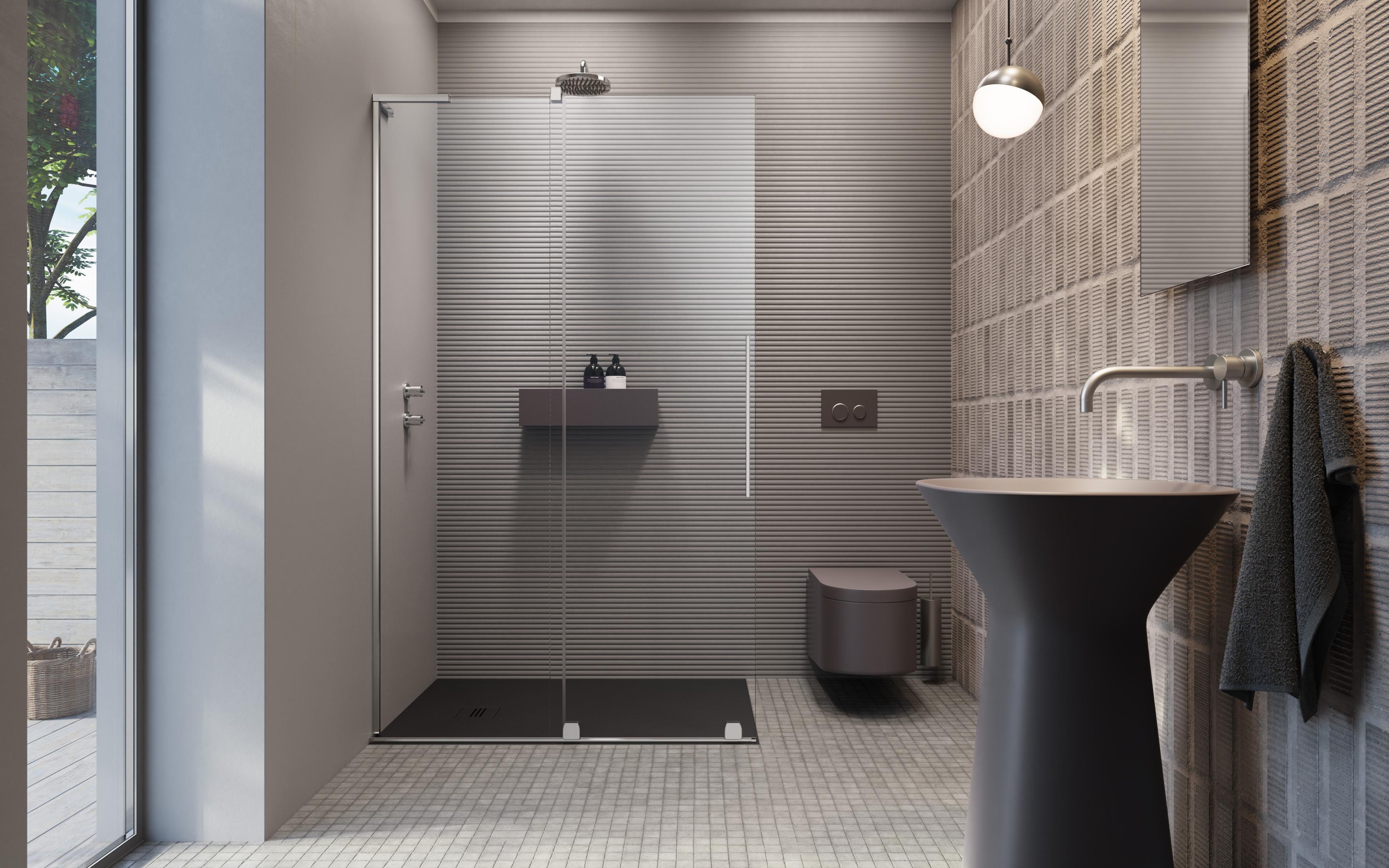 Furo SL Walk-in zuhanyfal