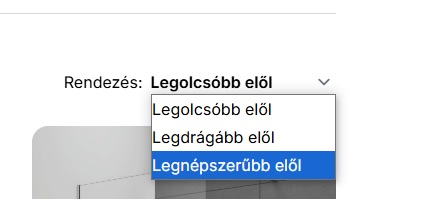 Legnépszerűbb elől keresés