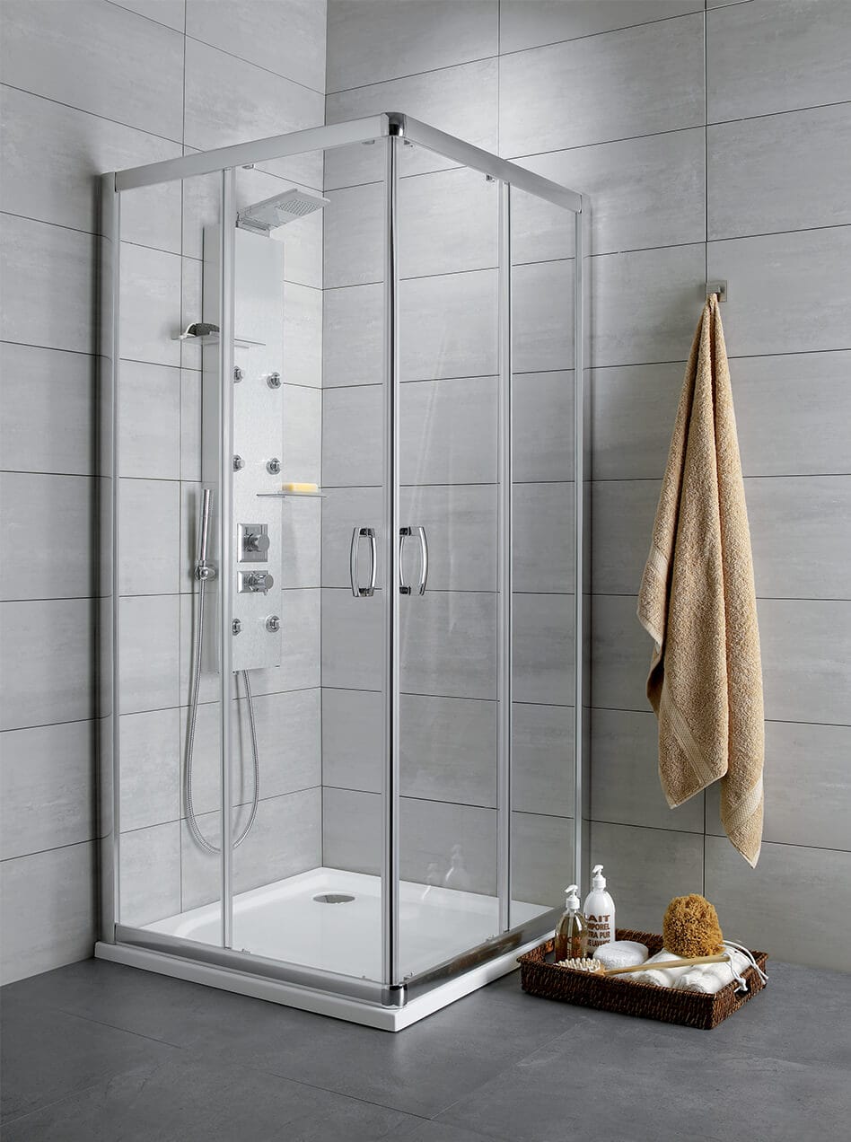 Premium Plus C/D szögletes zuhanykabin