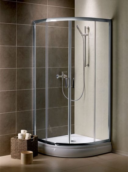 Premium Plus zuhanykabin termékcsalád görgő kialakítása halk és precíz mozgást eredményez.