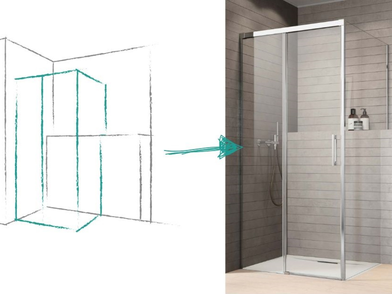 Épített zuhanyzó ötletek