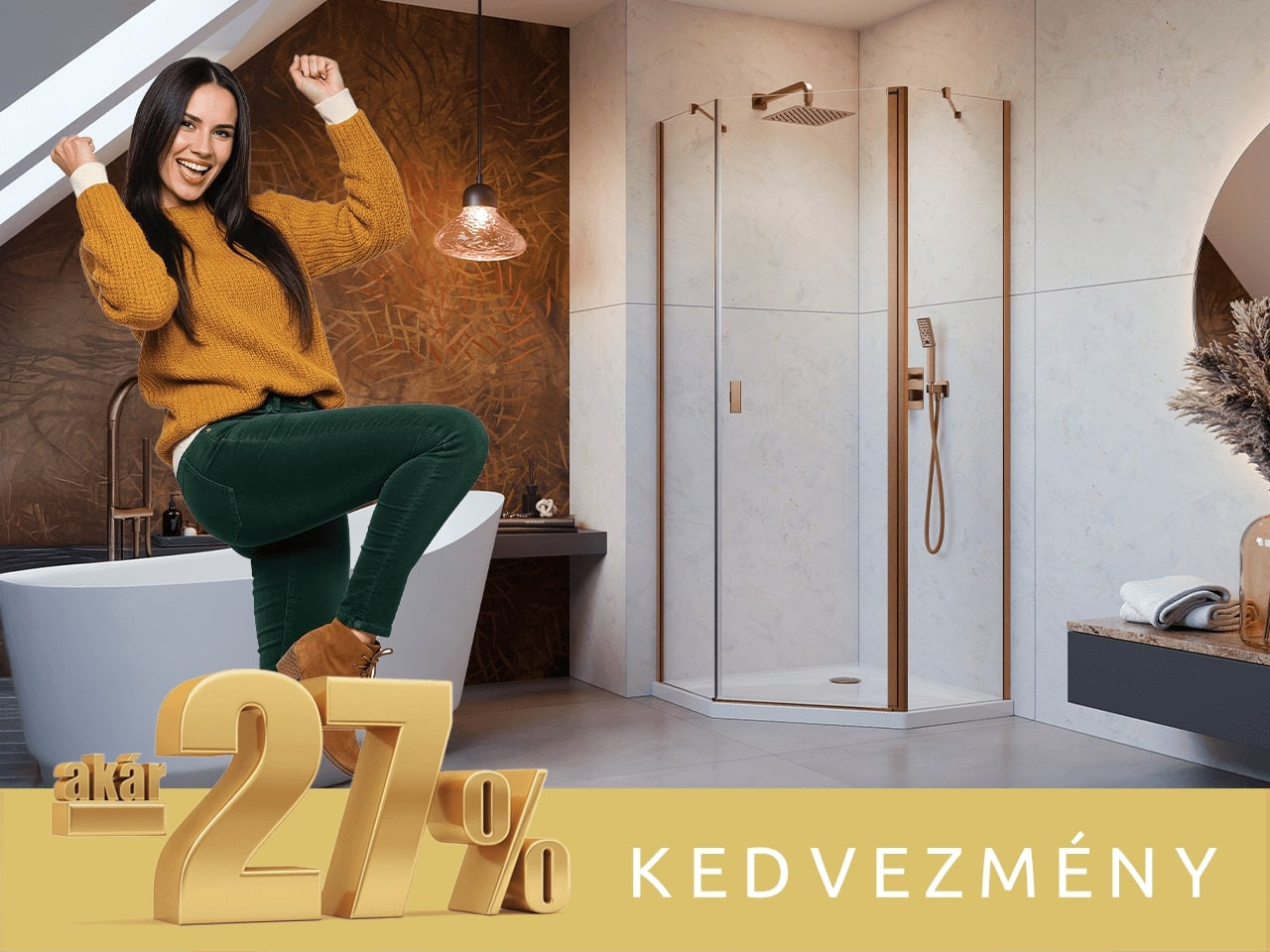 Őszi-téli kedvezményes zuhanytálca ajánlatok