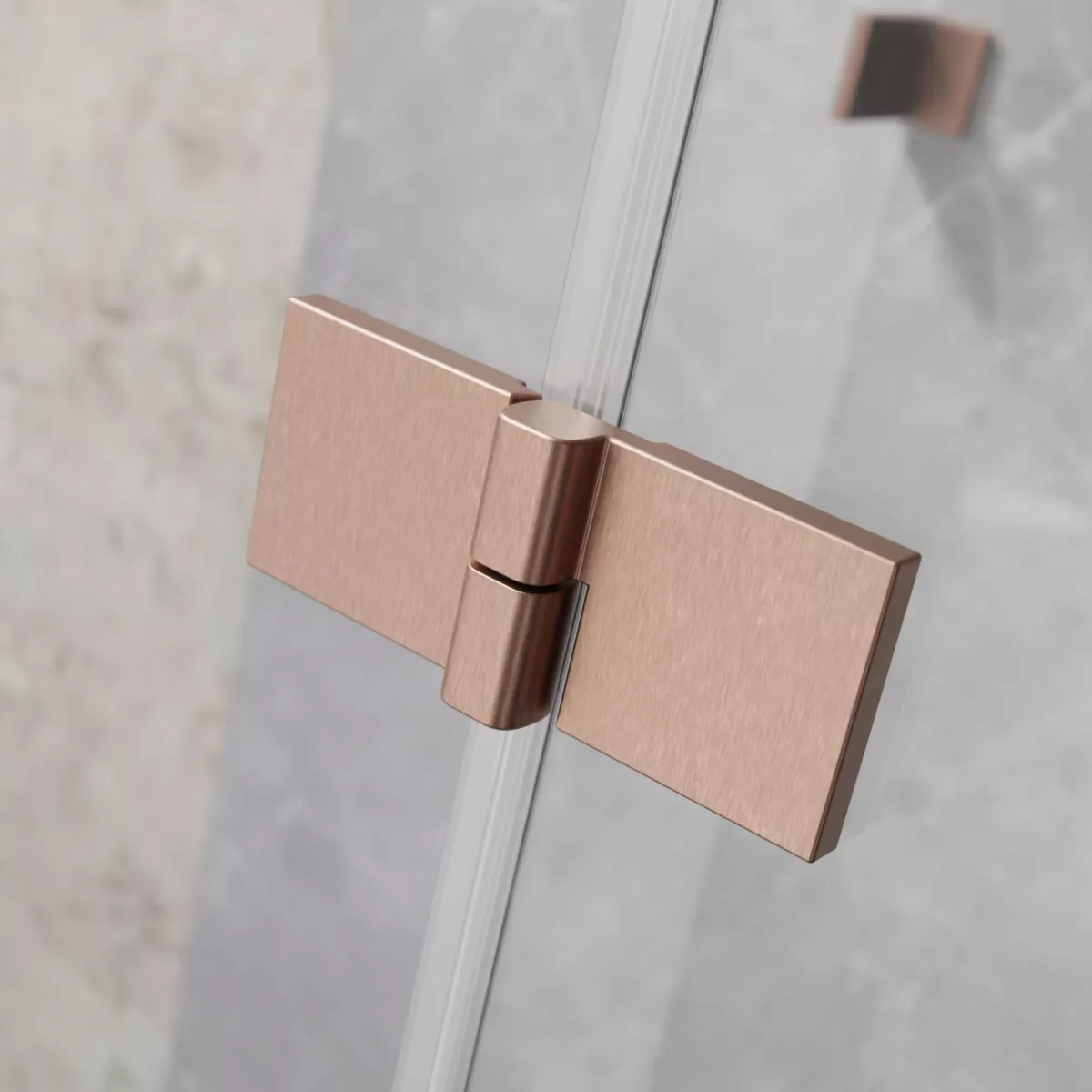 Essenza Pro Brushed Copper - Exkluzív süllyesztett, emelőmechanikás zsanérok
