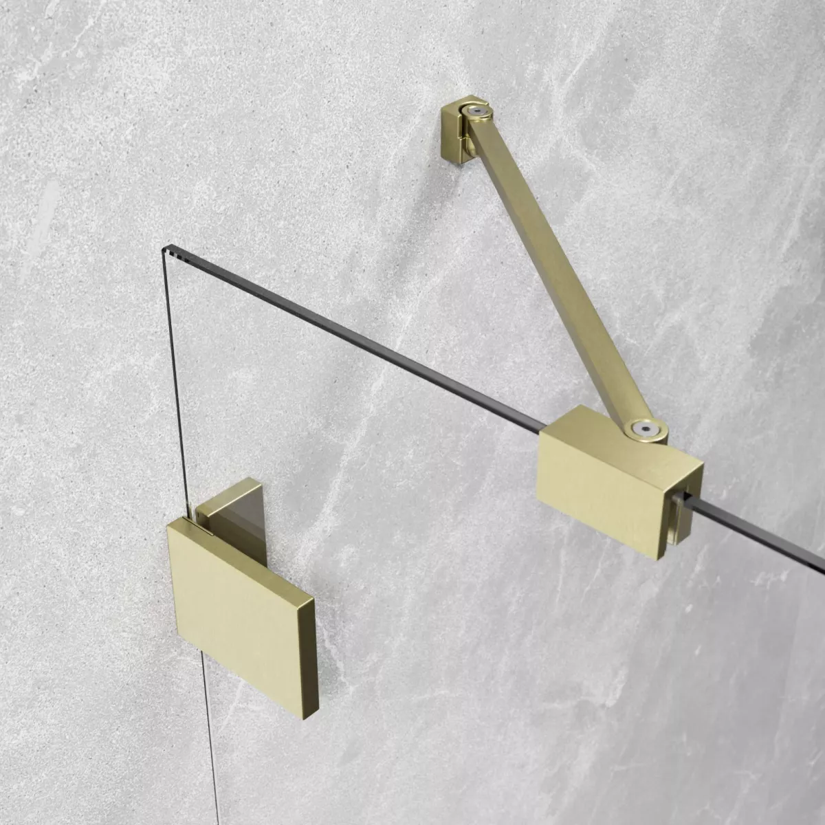 Essenza Pro Brushed Gold - Nagy stabilitást biztosító tartórudak