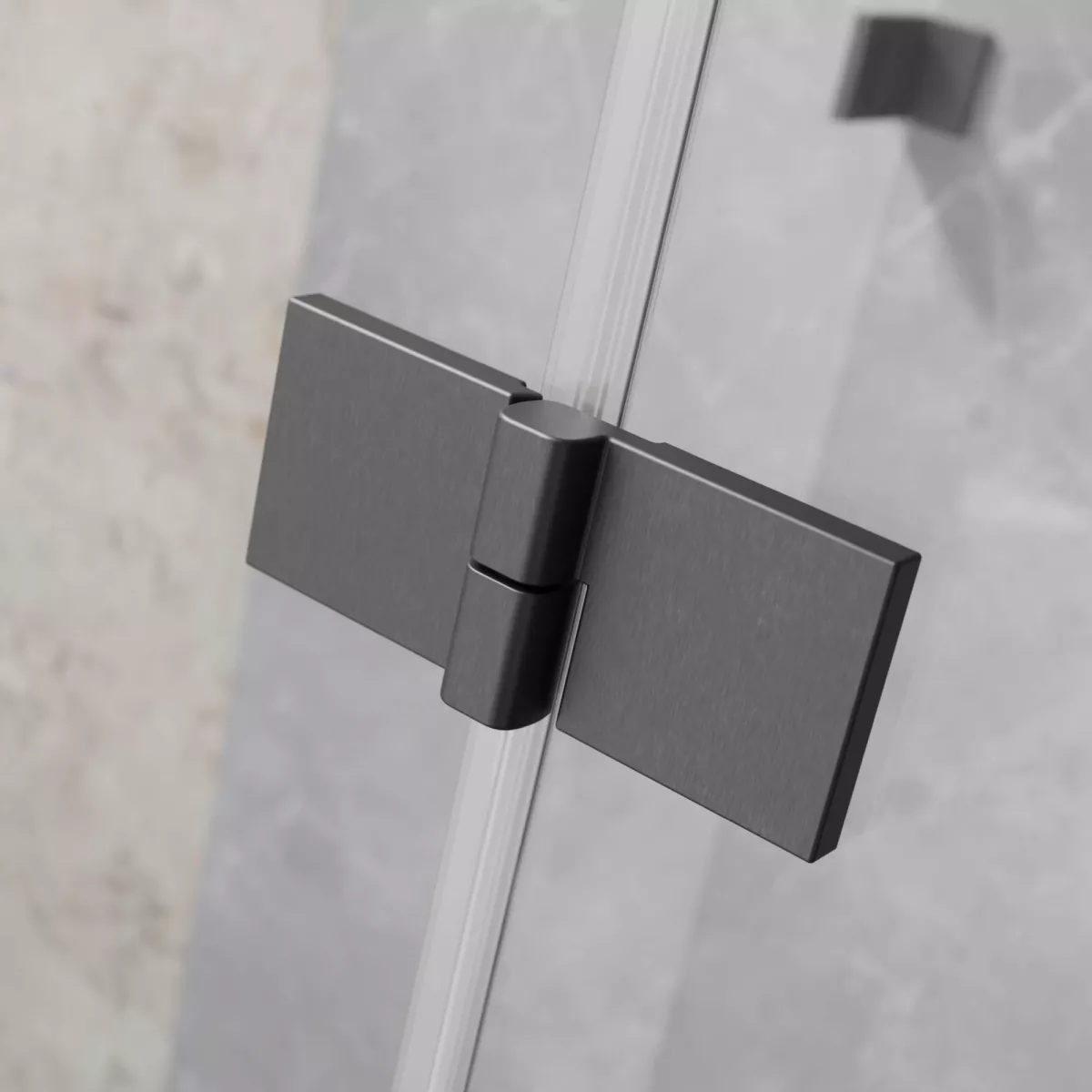 Essenza Pro Brushed GunMetal - Exkluzív süllyesztett, emelőmechanikás zsanérok