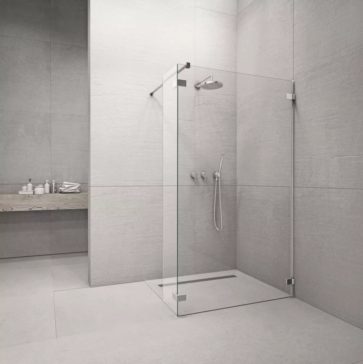 Euphoria Walk-in II walk-in zuhanyfal enteriőr
