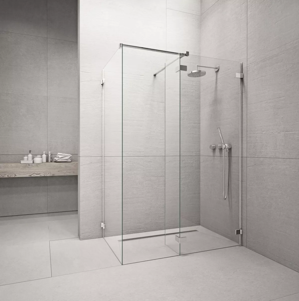 Euphoria Walk-in III walk-in zuhanyfal enteri