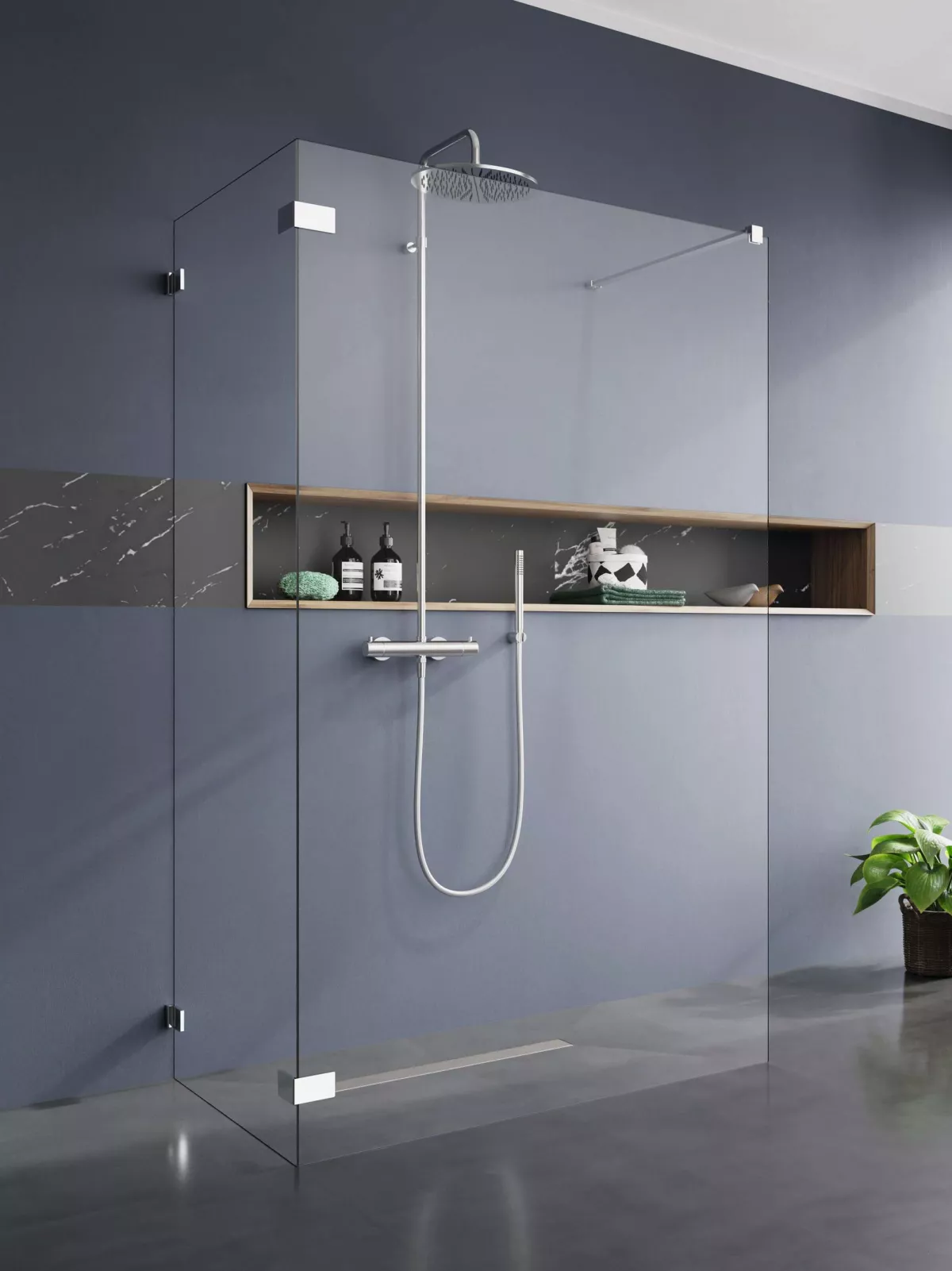 Euphoria Walk-in VI zuhanyfal