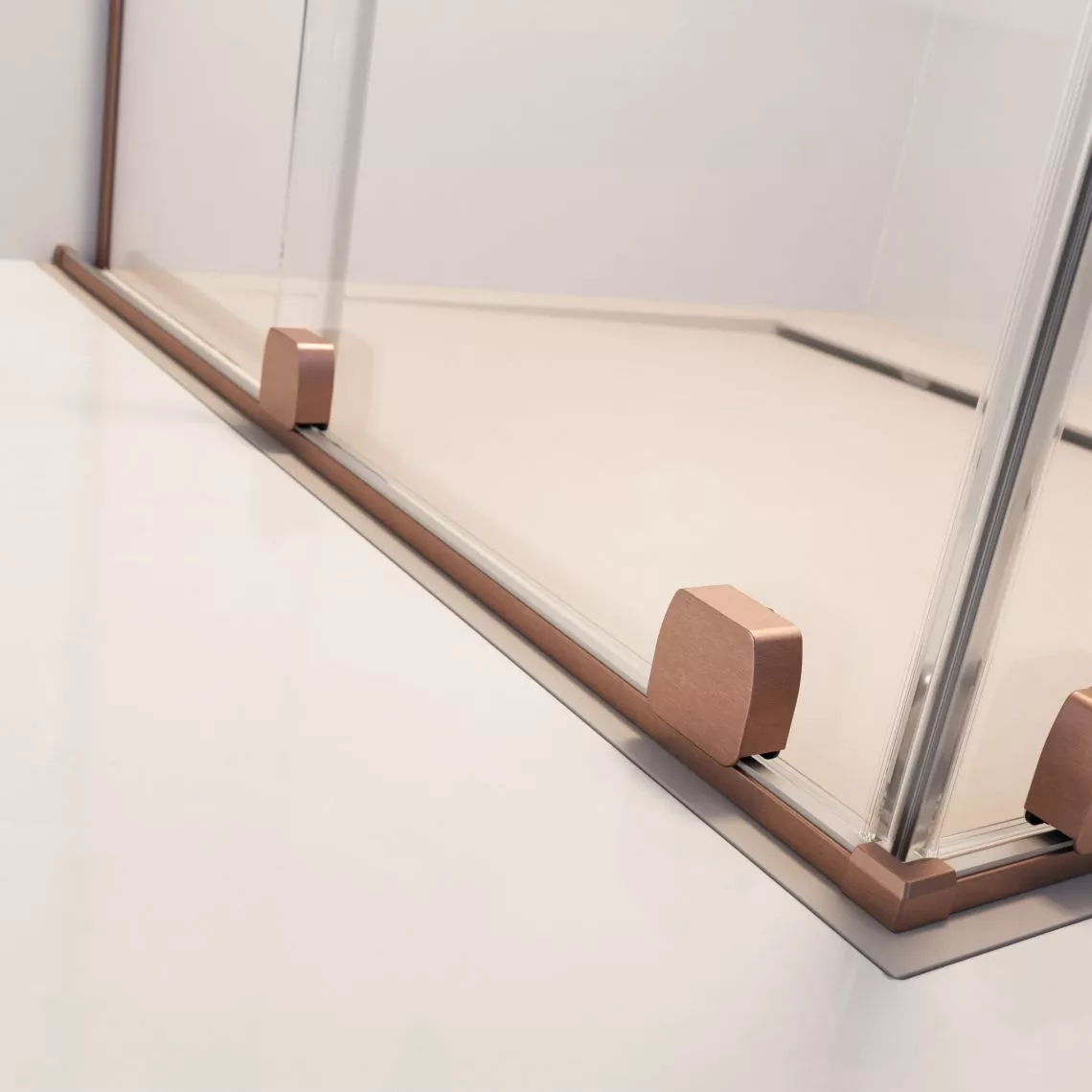Furo Brushed Copper - Zökkenőmentes görgőrendszer
