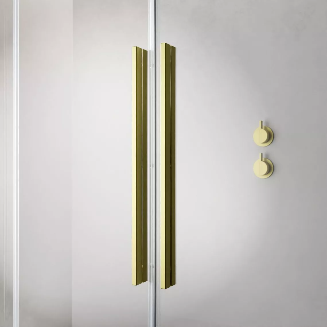 Furo Brushed Gold - Ergonomikus designfogantyú (500 mm)