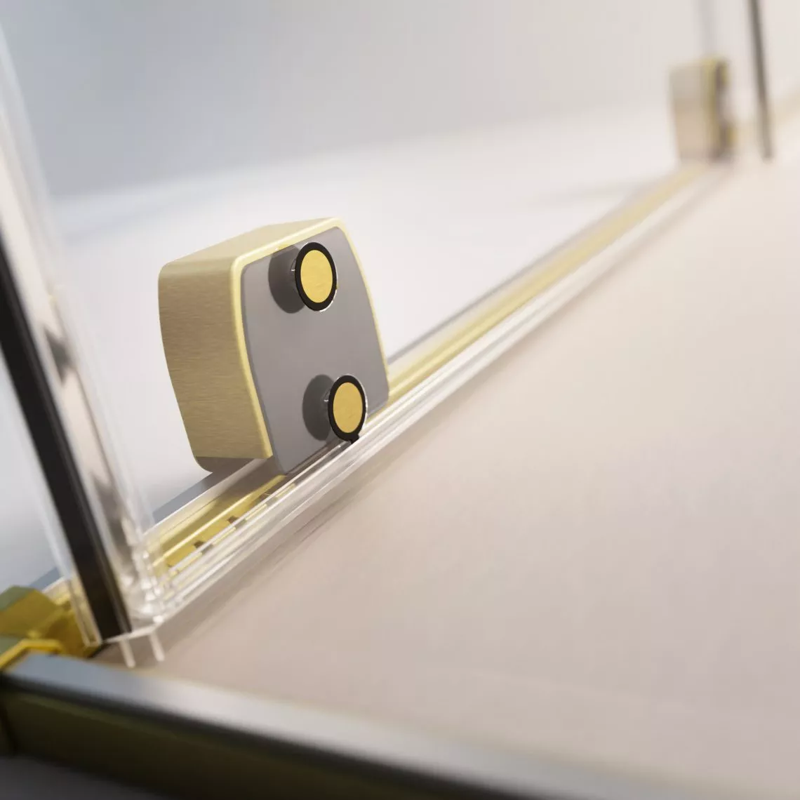 Furo Brushed Gold - Zökkenőmentes görgőrendszer