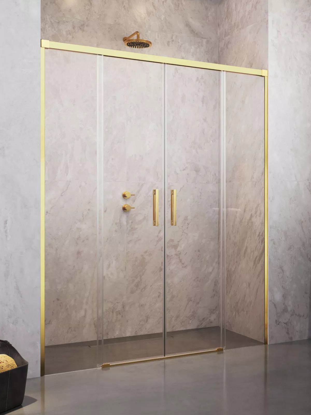 Idea Gold DWD arany zuhanyajtó