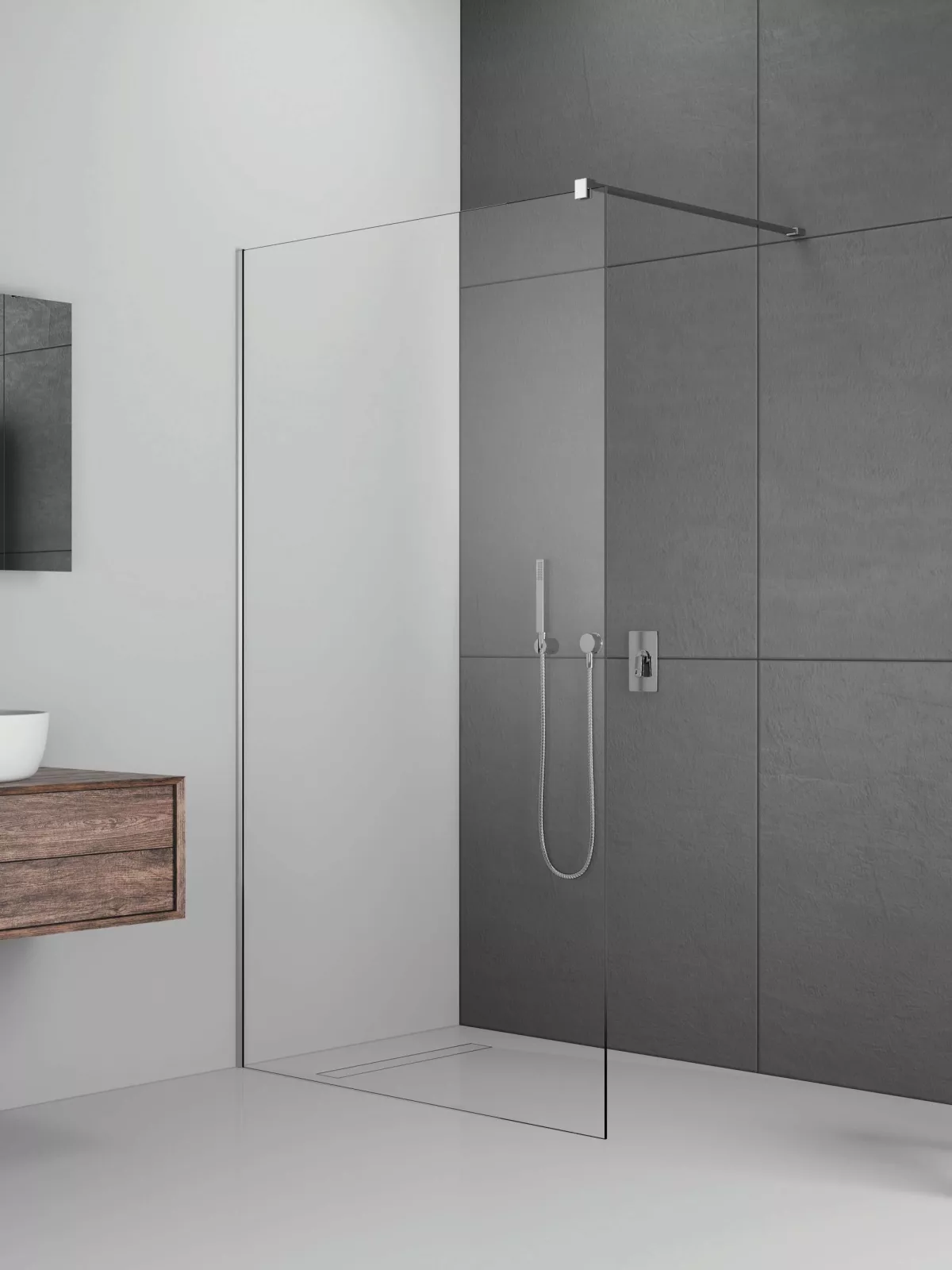 Modo X II walk-in zuhanyfal