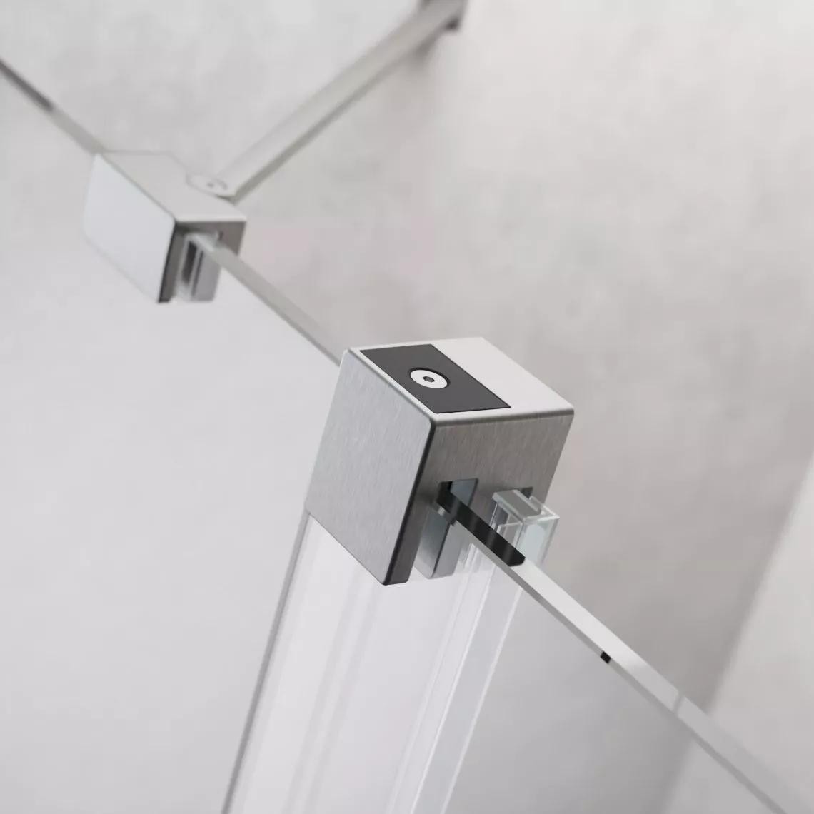 Furo Brushed Nickel - Felső stabilizáló elem, innovatív lassító betéttel