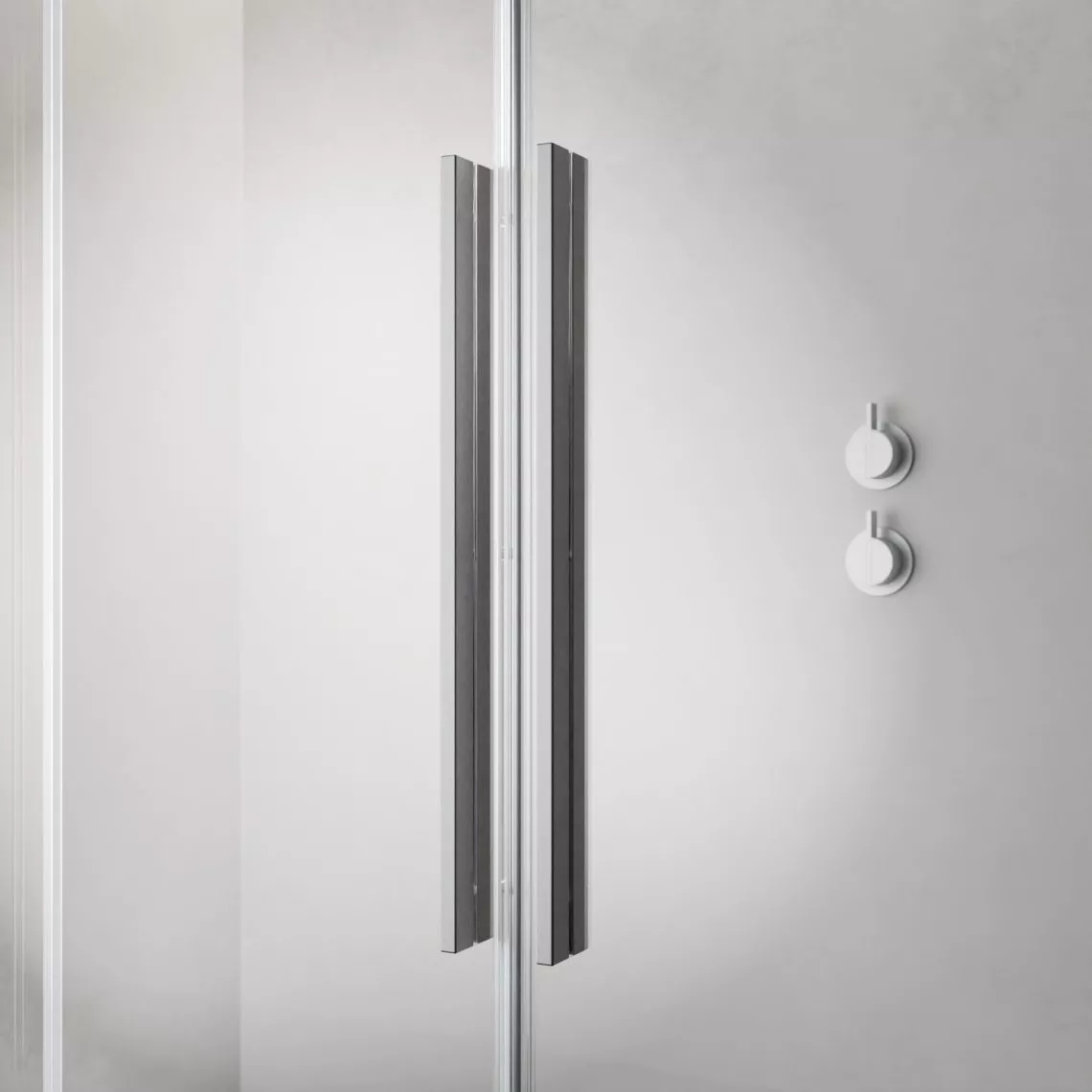 Furo Brushed Nickel - Ergonomikus designfogantyú (500 mm)