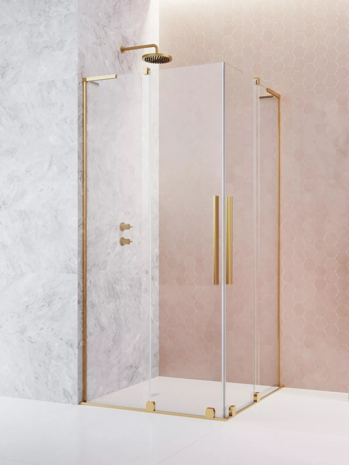 Furo SL Gold KDD arany zuhanykabin