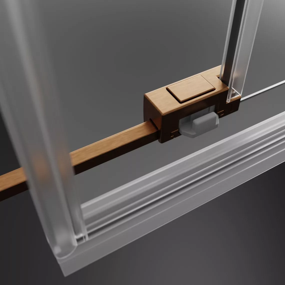 Idea Brushed Copper – Kiakasztható és kiemelhető ajtók a könnyű tisztításért