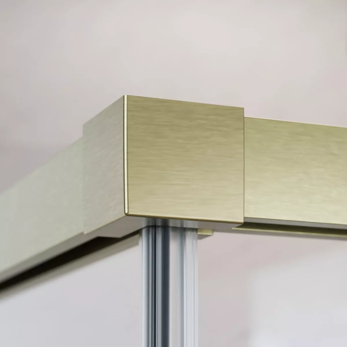 Idea Brushed Gold – Tökéletes záródást biztosító mágnes profil