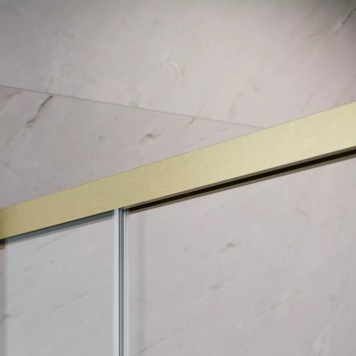 Idea Brushed Gold – Szálcsiszolt arany profil