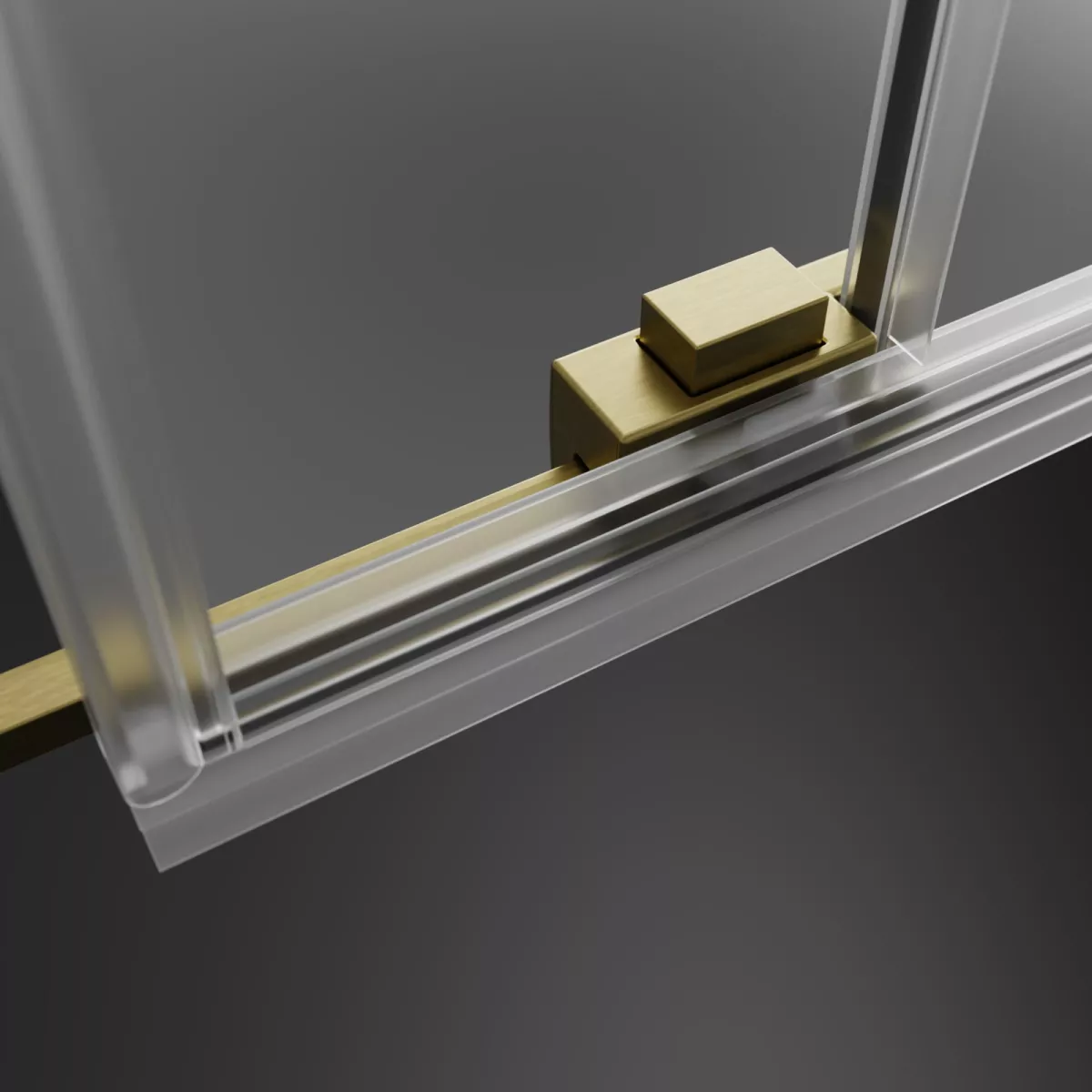 Idea Brushed Gold – Kiakasztható és kiemelhető ajtók a könnyű tisztításért