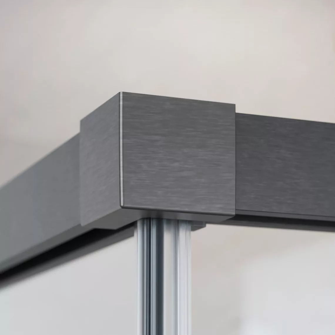 Idea Brushed GunMetal – Tökéletes záródást biztosító mágnes profil