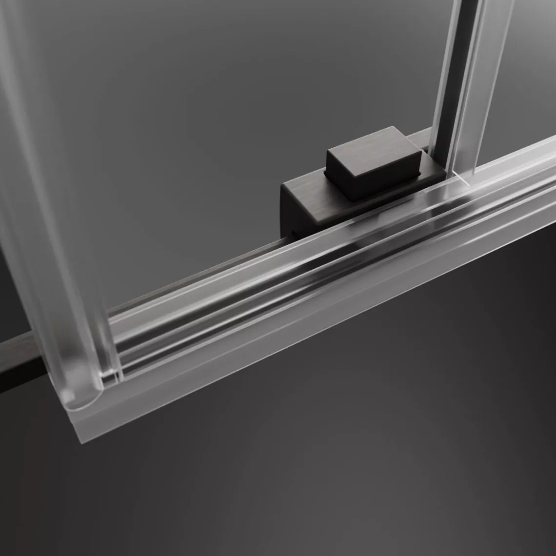 Idea Brushed GunMetal – Kiakasztható és kiemelhető ajtók a könnyű tisztításért
