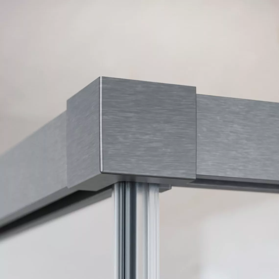 Idea Brushed Nickel – Tökéletes záródást biztosító mágnes profil