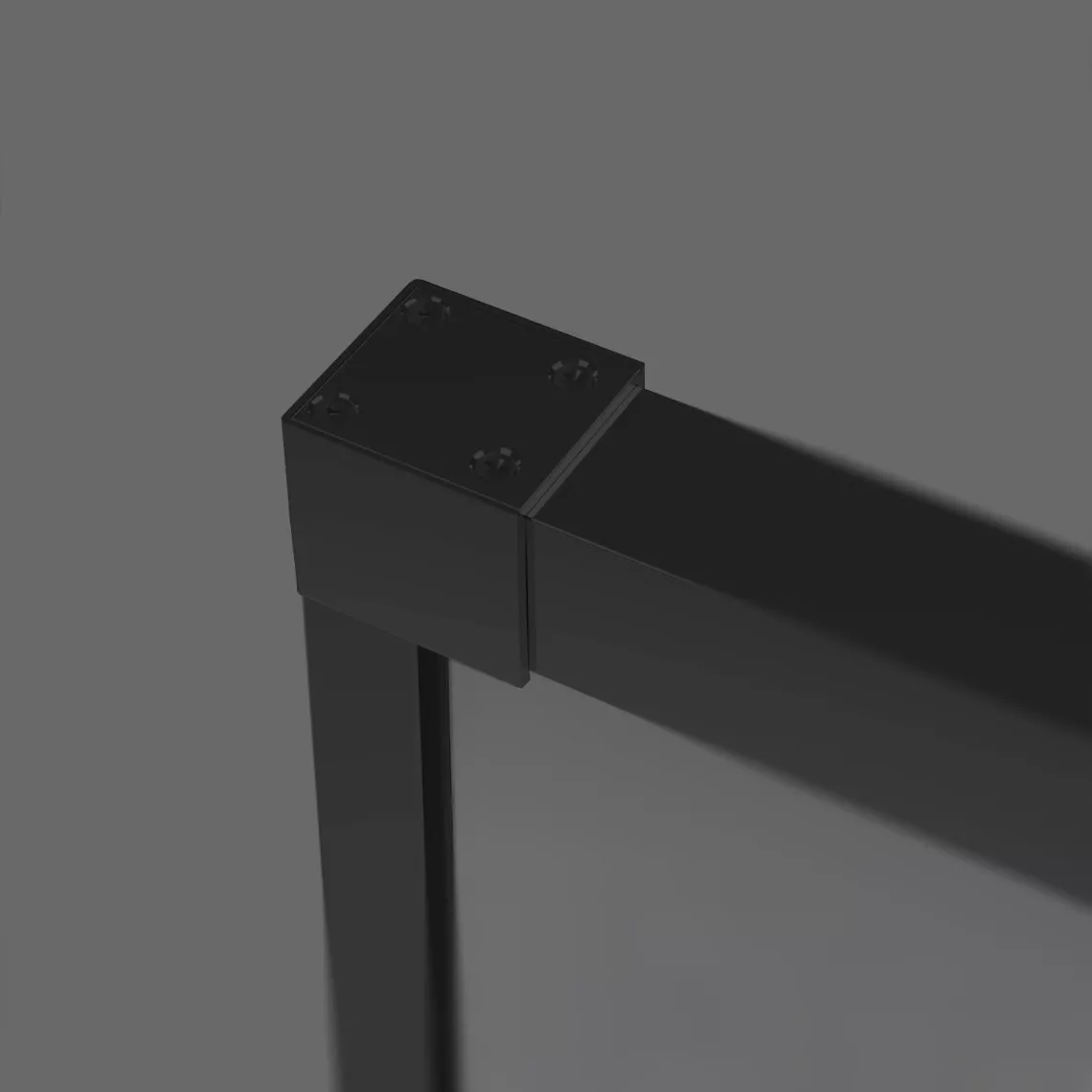 U toldóprofil Idea Black standard