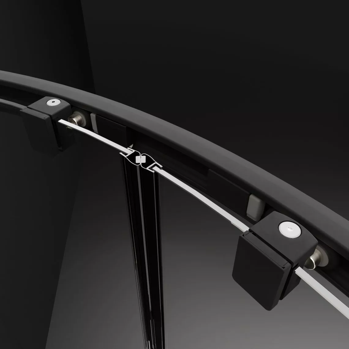 Premium Pro Black – Tökéletes záródást biztosító mágnes profil