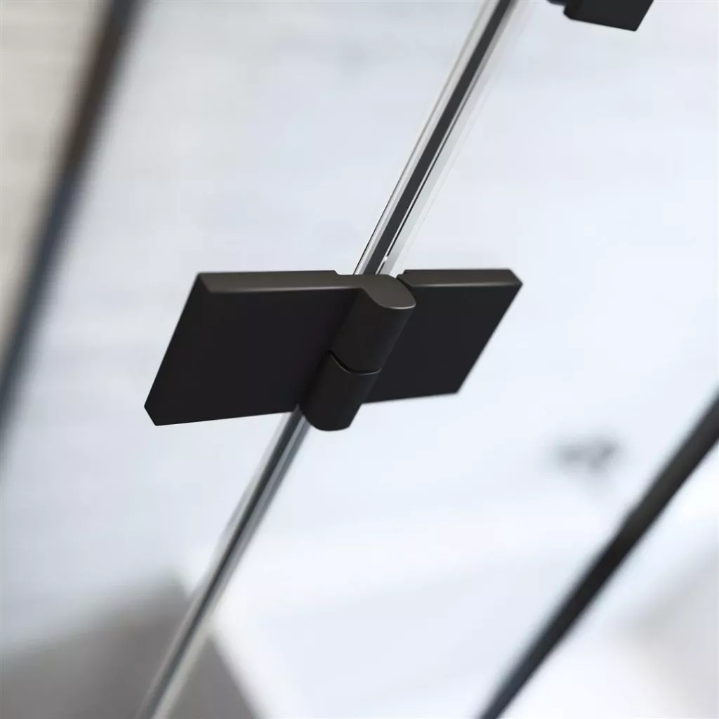 Essenza Pro Black – Fekete exkluzív, süllyesztett emelőmechanikás zsanérok