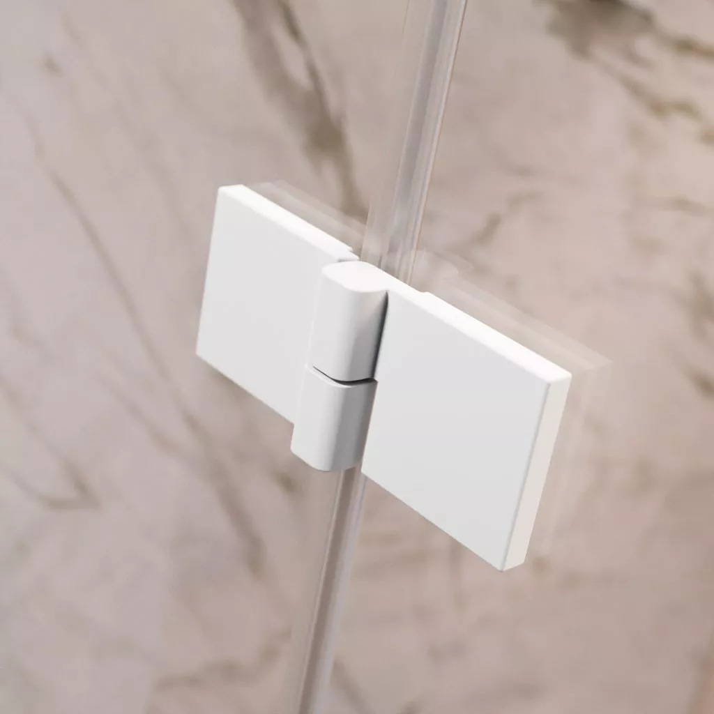 Essenza Pro White – Fehér exkluzív, süllyesztett emelőmechanikás zsanérok